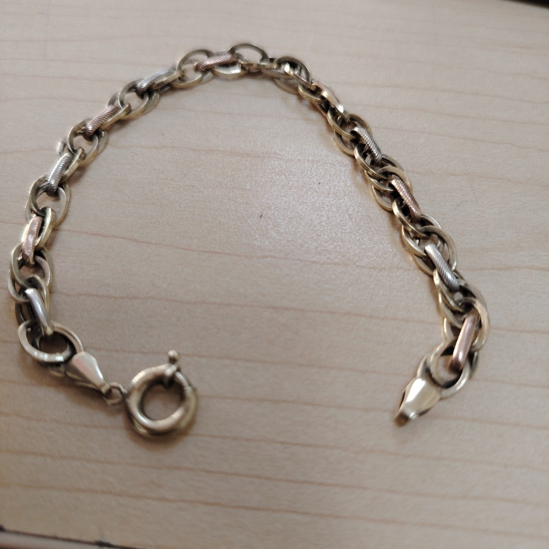 PULSERA ORO 10 K 5.4 GRMS (SEMINUEVO)