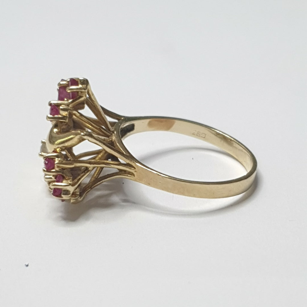 ANILLO ORO 14 K 4,40 GRMS (SEMINUEVO)