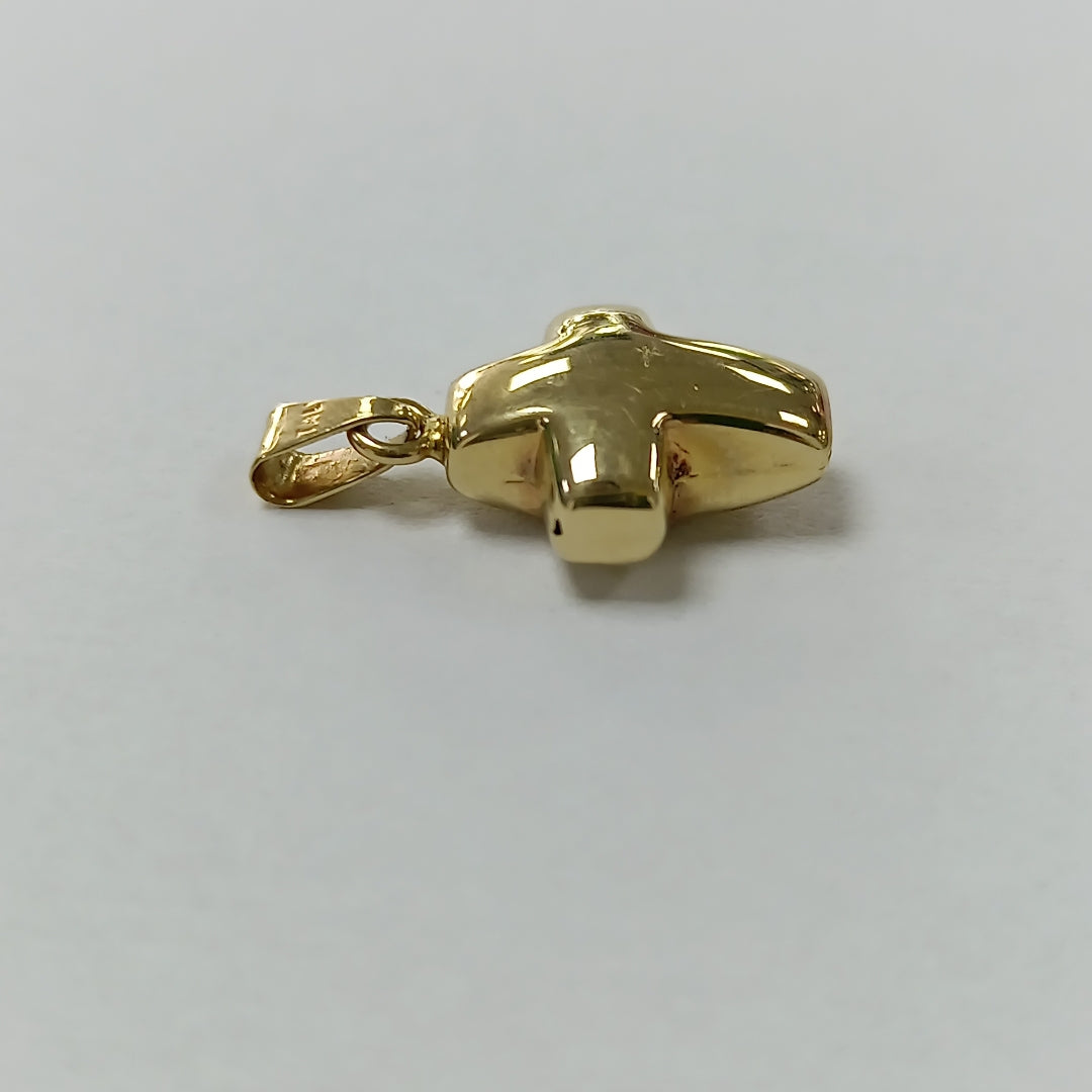 CRUZ, DIJE ORO 14 K 0.7 GRMS (SEMINUEVO)