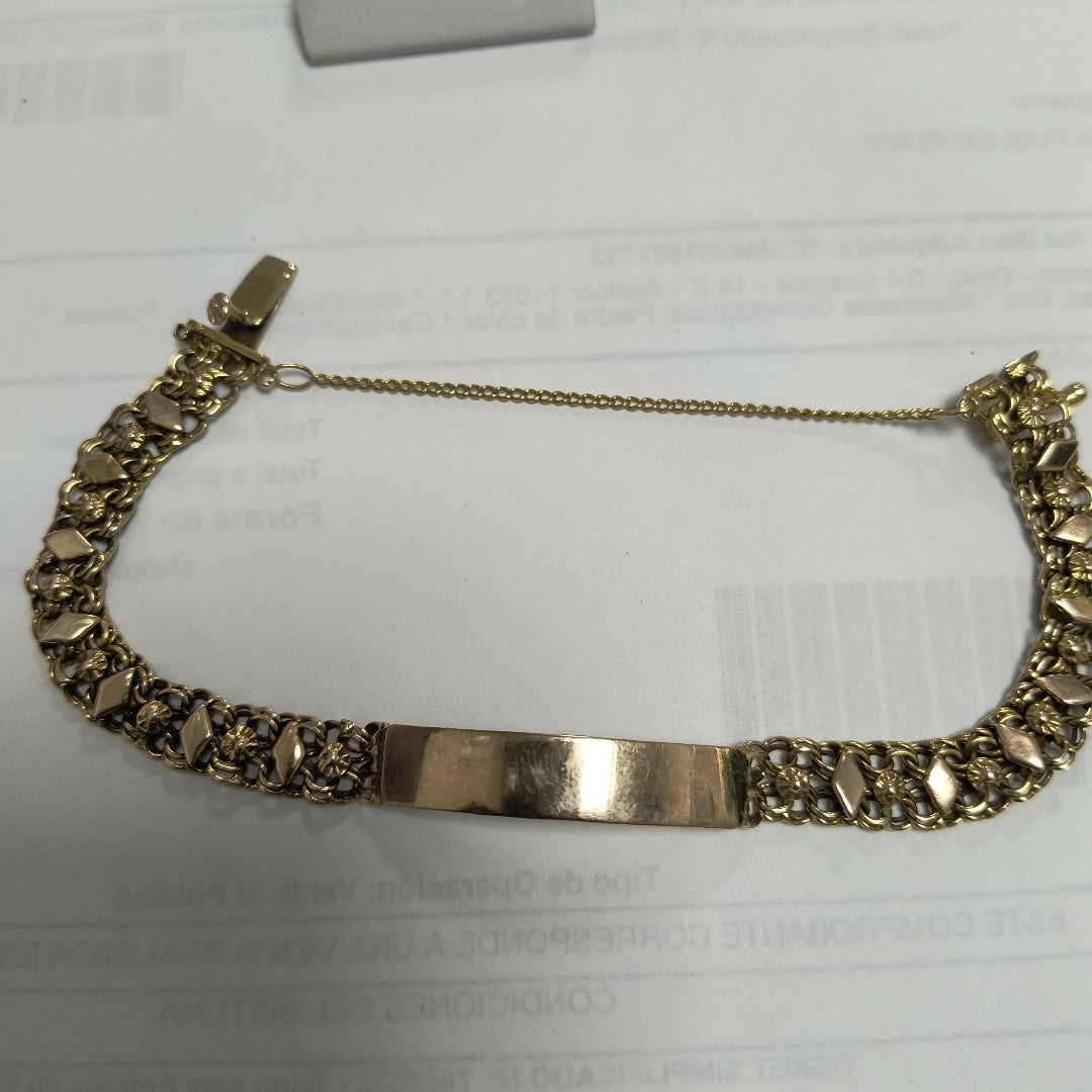PULSERA ORO 8 K 10.3 GRMS (SEMINUEVO)