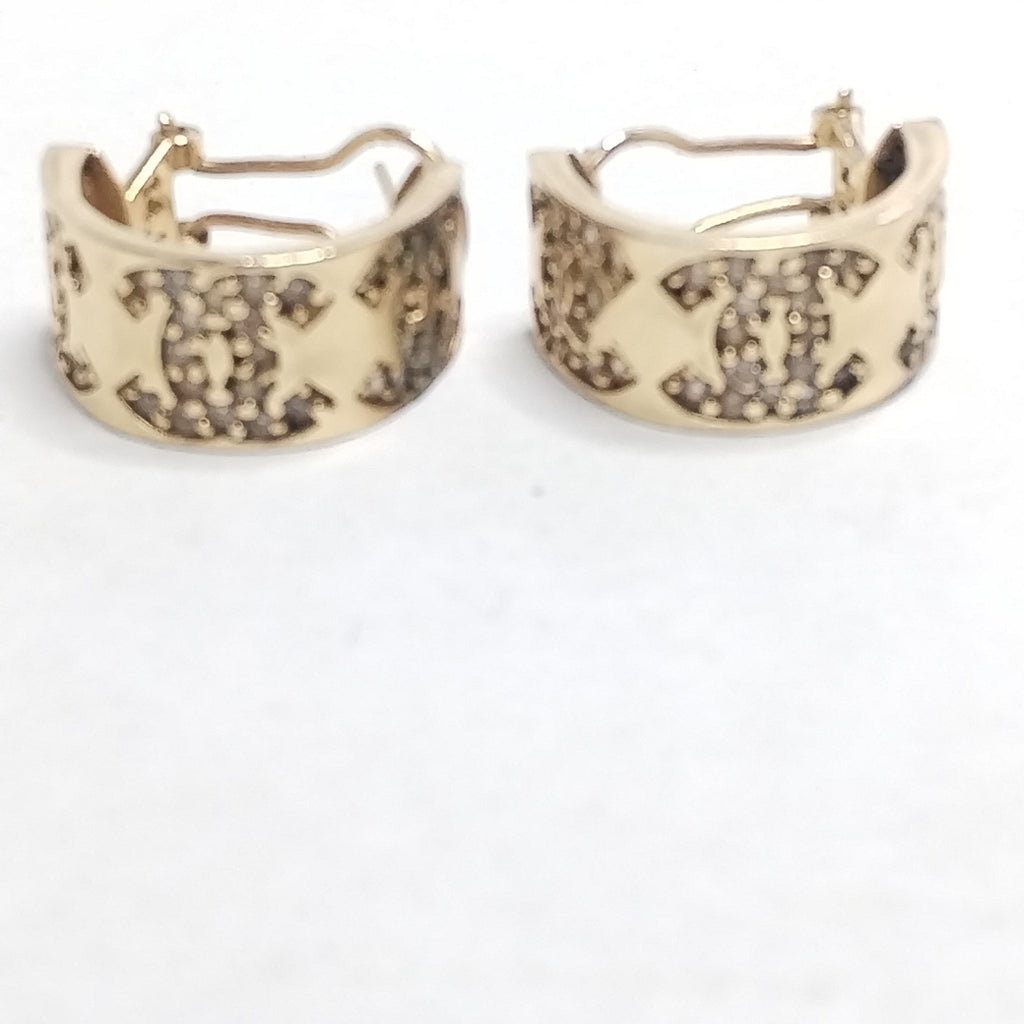 ARETES PAR ORO 14 K 9,60 GRMS (SEMINUEVO)