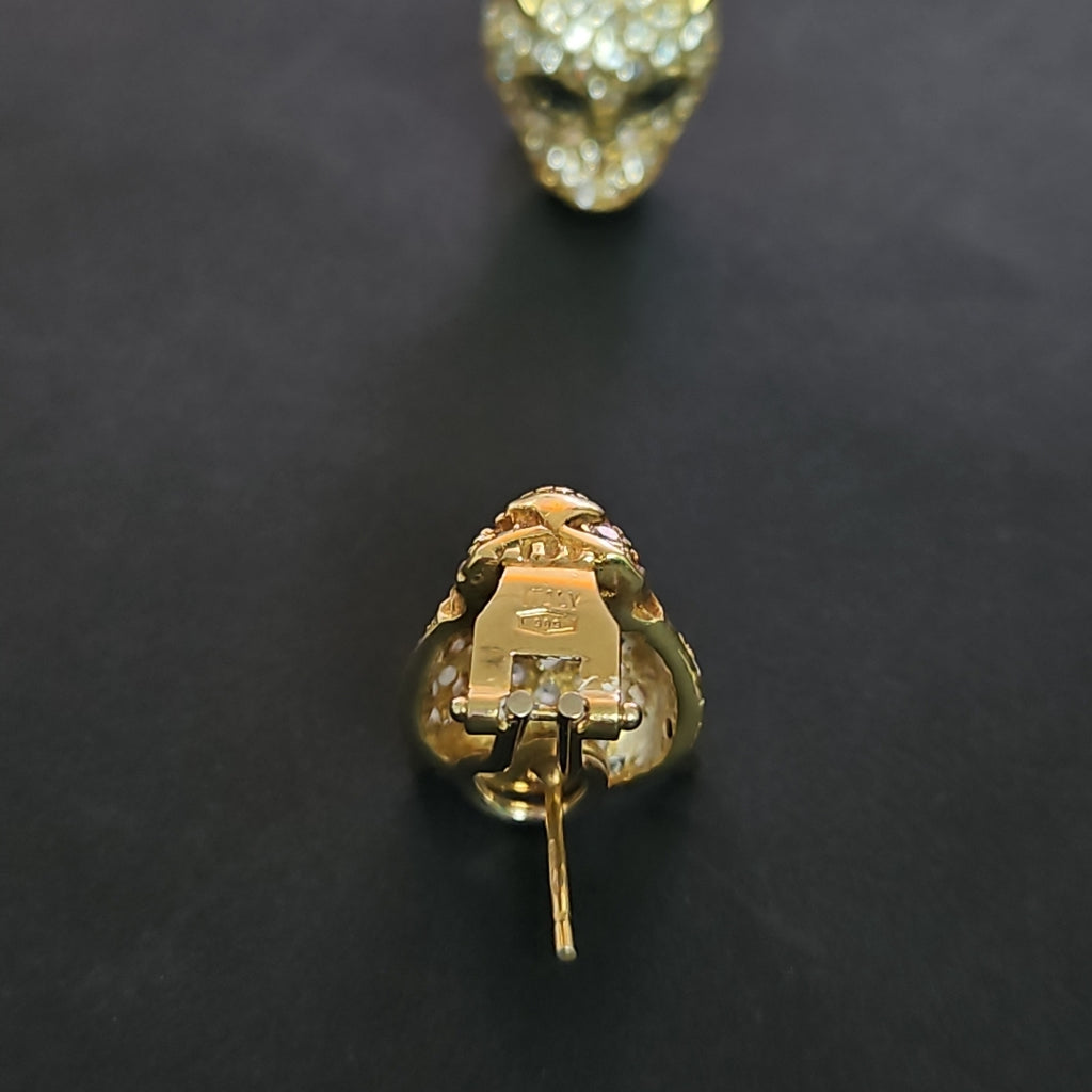 ARETES PAR ORO 14 K 11.6 GRMS (SEMINUEVO)