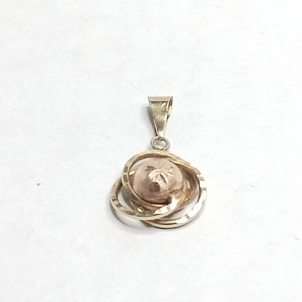 DIJE ORO,ORO COMBINADO 14 K 1,40 GRMS (SEMINUEVO)