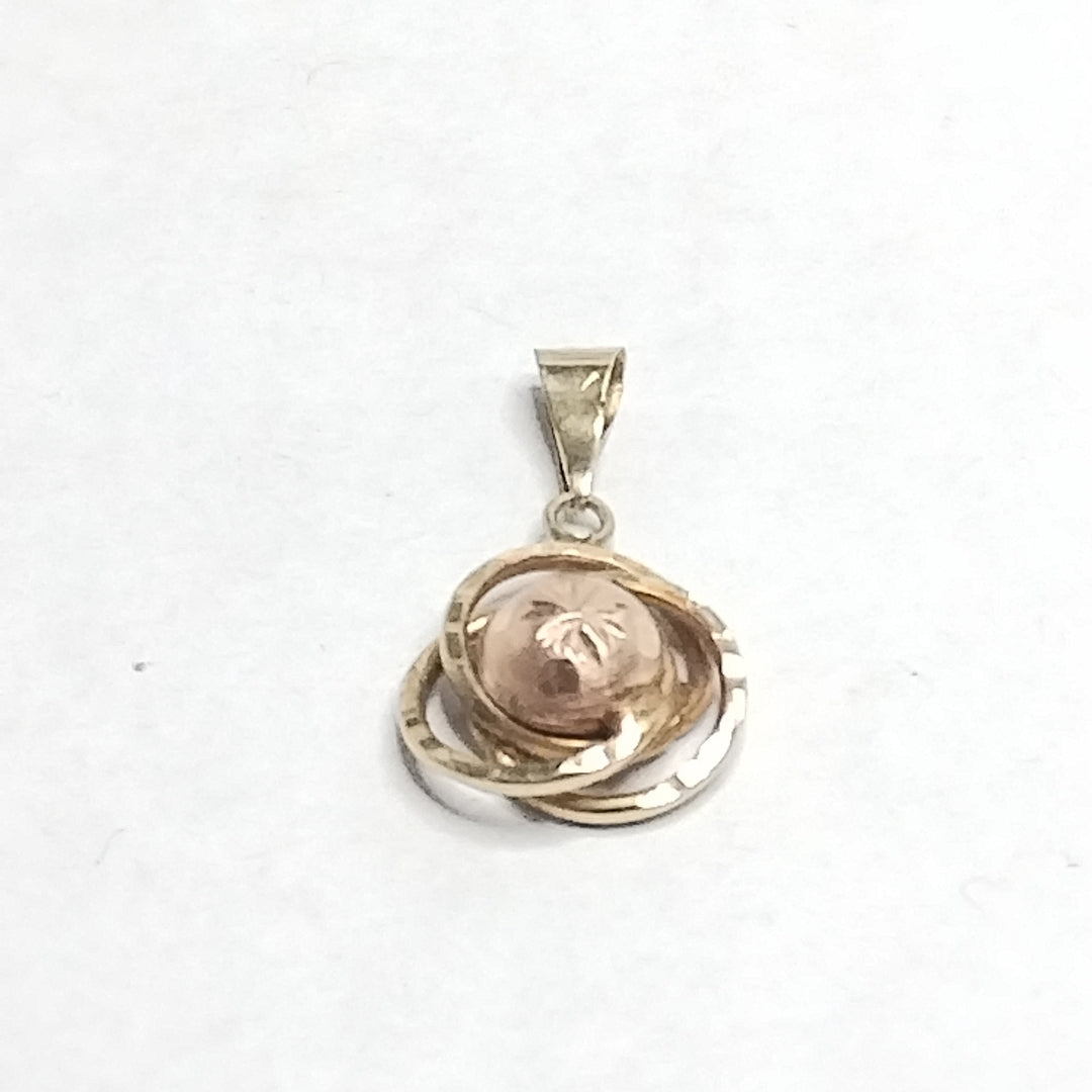 DIJE ORO,ORO COMBINADO 14 K 1,40 GRMS (SEMINUEVO)