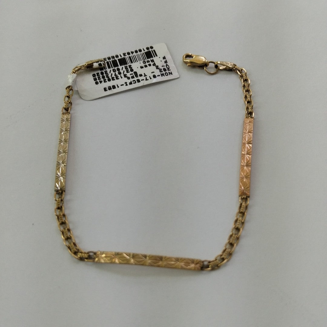 PULSERA ORO 10 K 2.6 GRMS (SEMINUEVO)