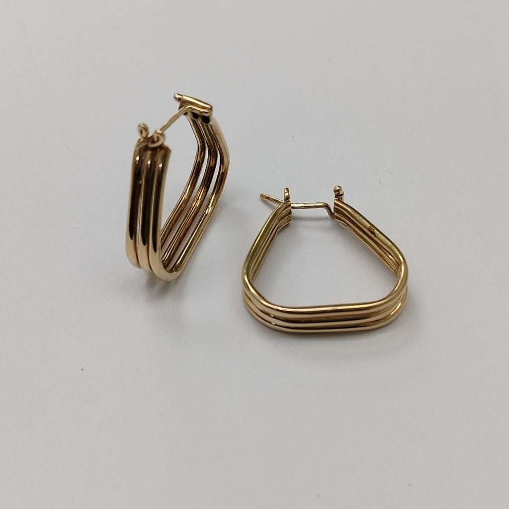 ARRACADAS PAR ORO 14 K 5 GRMS (SEMINUEVO)