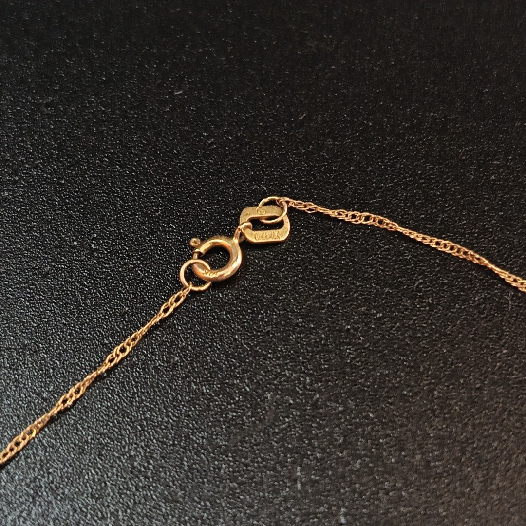 CADENA, DIJE ORO 10 K 0.7 GRMS (SEMINUEVO)