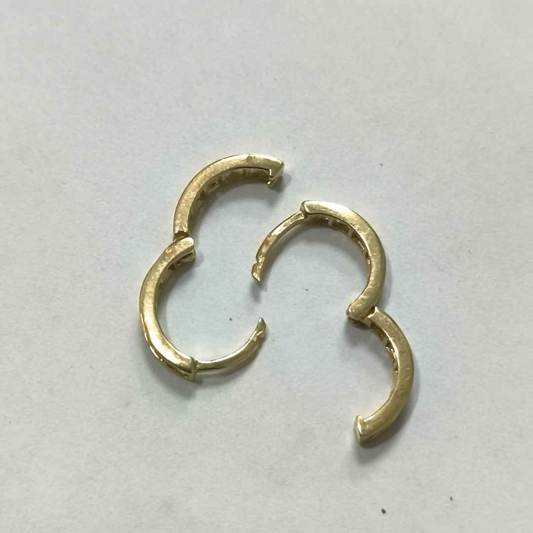 ARRACADAS PAR ORO 14 K 2,80 GRMS (SEMINUEVO)