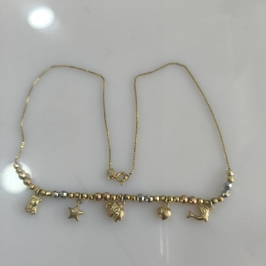 COLLAR ORO 10 K 5.9 GRMS (SEMINUEVO)