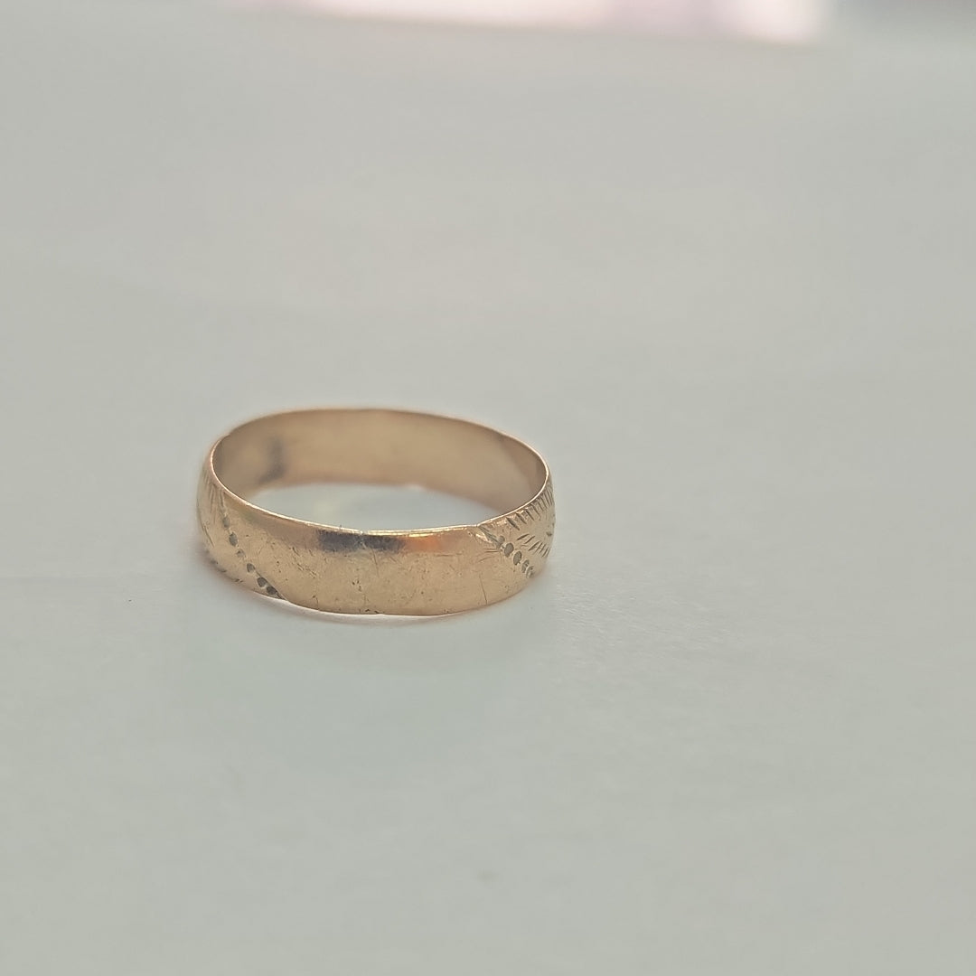 ARGOLLA ORO 10 K 1.1 GRMS (SEMINUEVO)