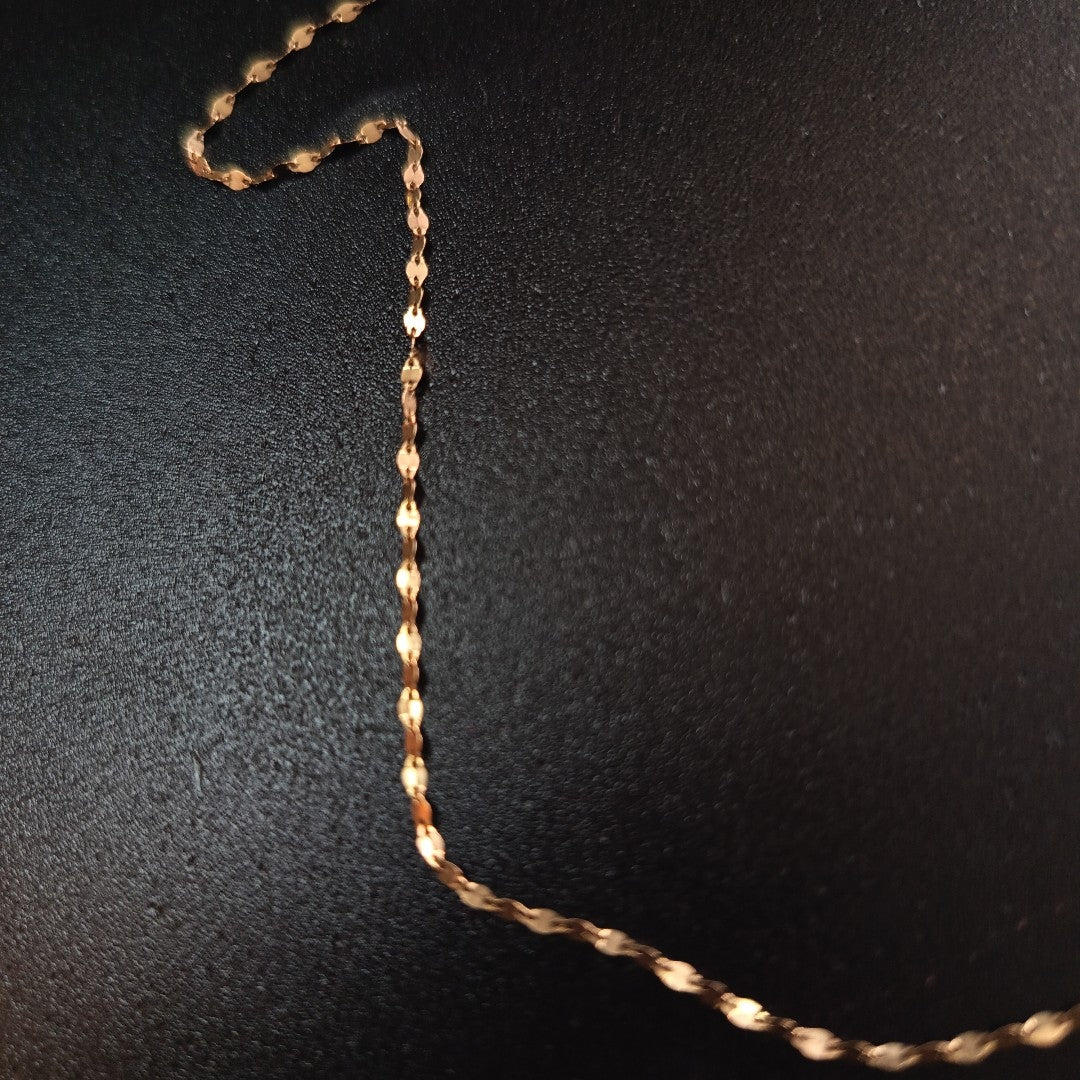 CADENA ORO 10 K 0,80 GRMS (SEMINUEVO)