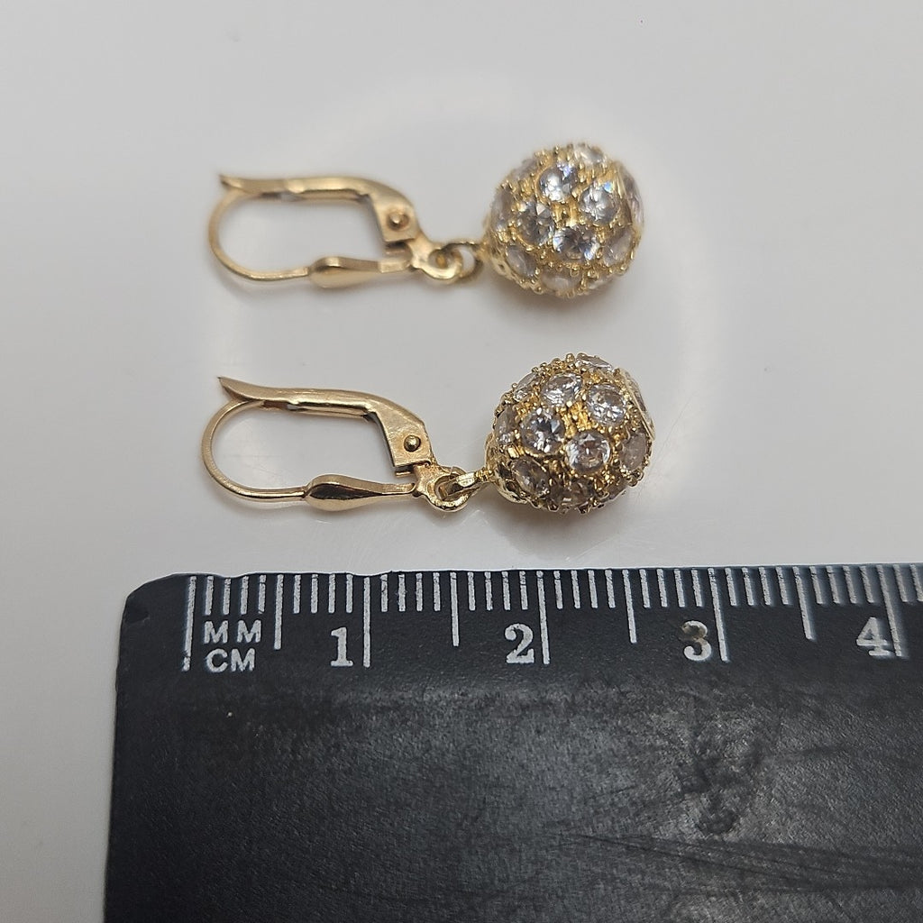 ARETES PAR ORO 14 K 4,80 GRMS (SEMINUEVO)