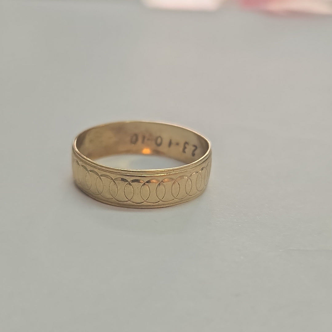 ARGOLLA ORO 8 K 1.9 GRMS (SEMINUEVO)