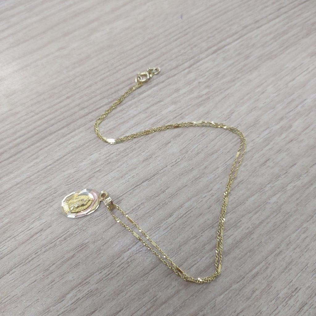 CADENA, DIJE ORO 10 K 1.6 GRMS (SEMINUEVO)