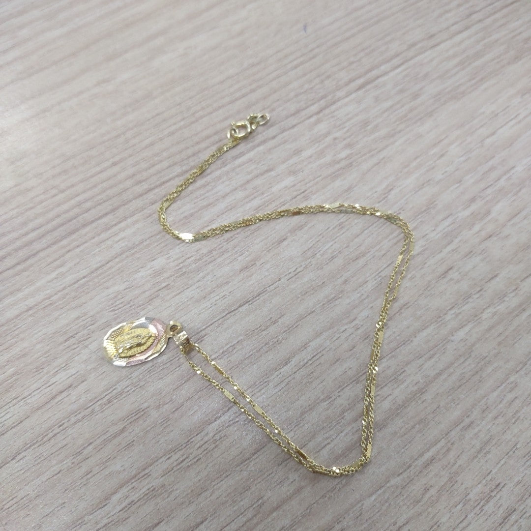 CADENA, DIJE ORO 10 K 1.6 GRMS (SEMINUEVO)
