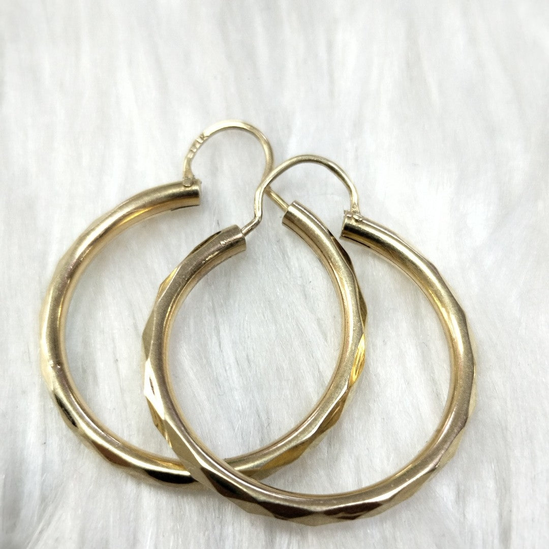ARRACADAS PAR ORO 14 K 2.4 GRMS (SEMINUEVO)
