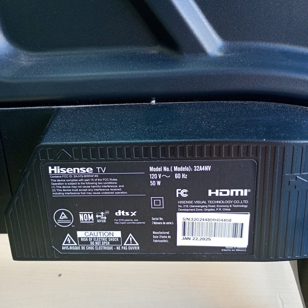 PANTALLA HISENSE 32A4NV (2025) 32" LED HD