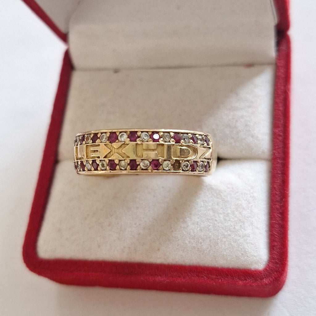ANILLO ORO 10 K 7 GRMS (SEMINUEVO)