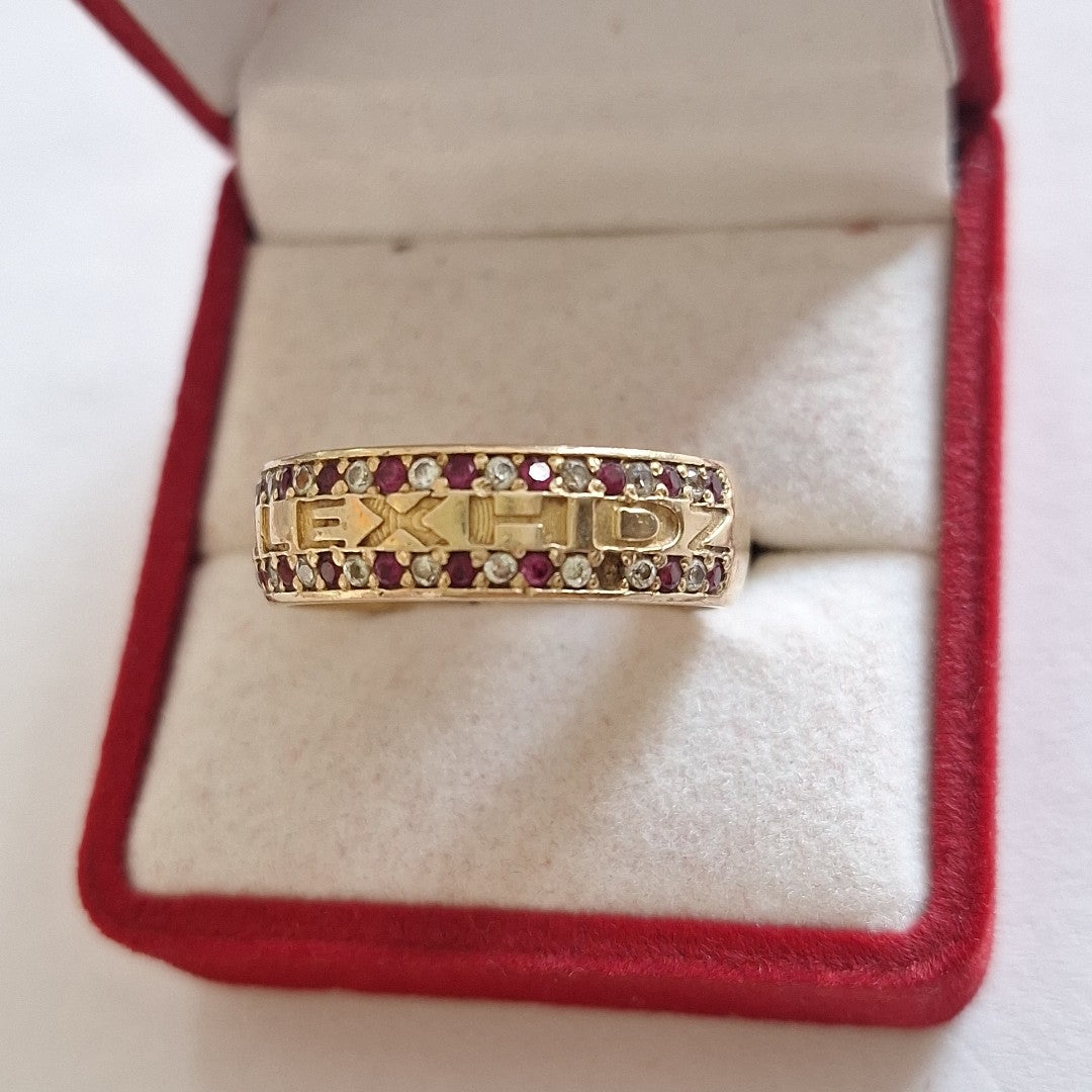 ANILLO ORO 10 K 7 GRMS (SEMINUEVO)