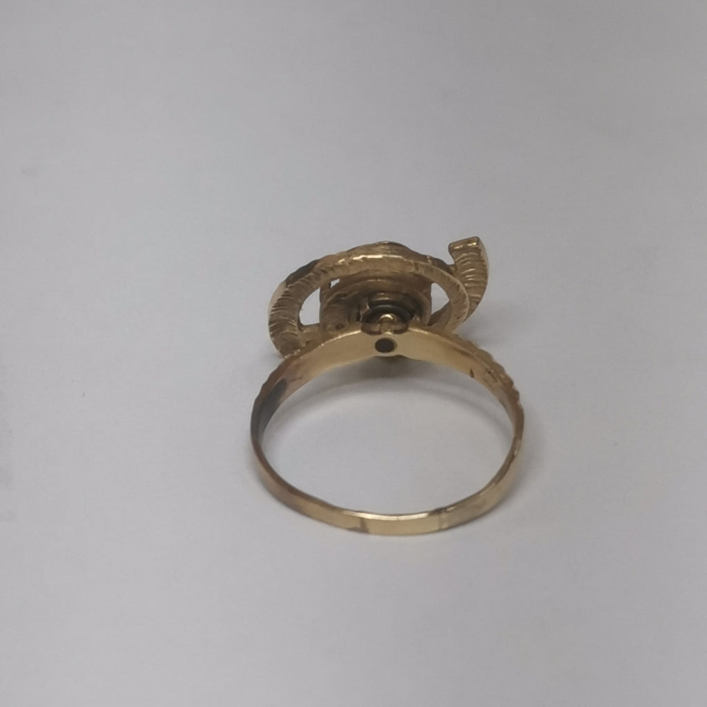 ANILLO ORO 14 K 4 GRMS (SEMINUEVO)