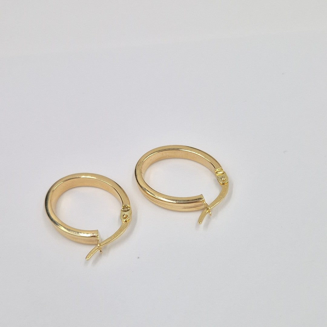 ARRACADAS ORO 14K 1.5 (NUEVO)