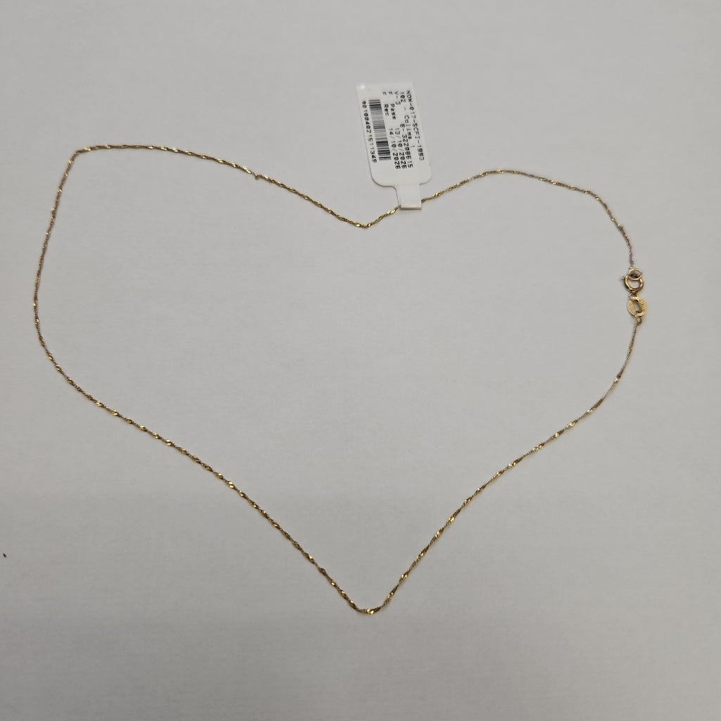 CADENA ORO 10 K 0.6 GRMS (SEMINUEVO)