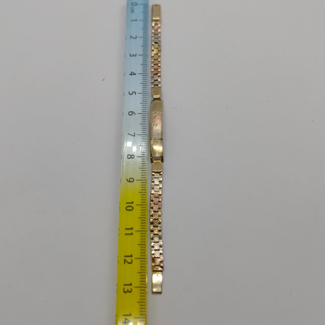 PULSERA ORO 10 K 3.5 GRMS (SEMINUEVO)