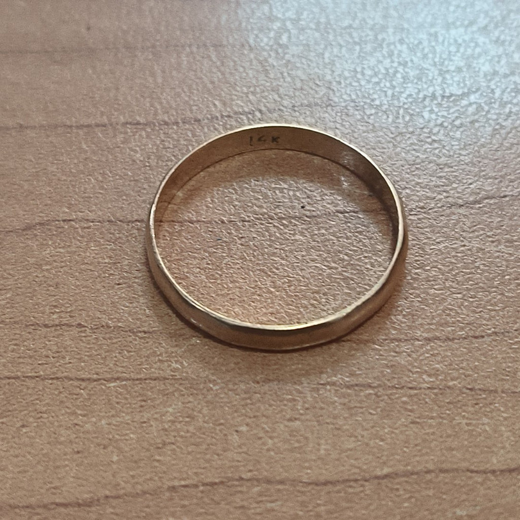 ARGOLLA ORO 14 K 1.8 GRMS (SEMINUEVO)