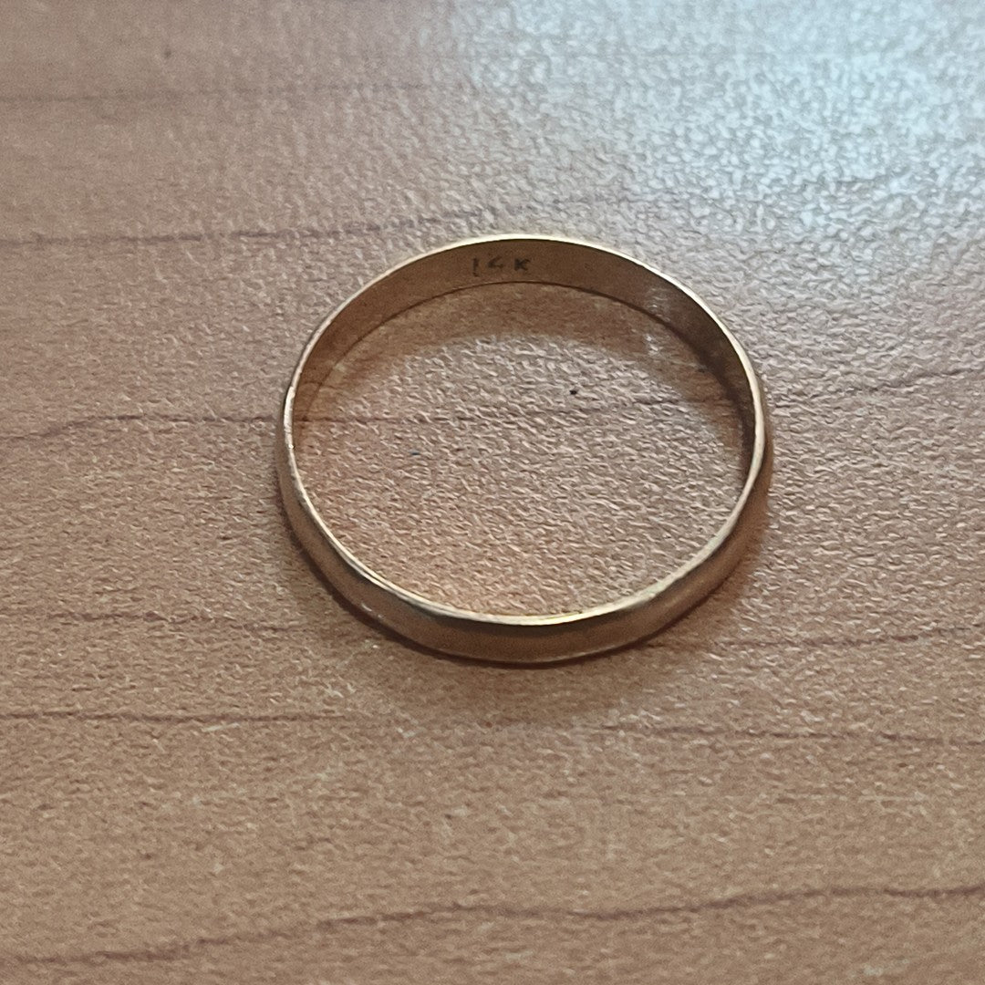 ARGOLLA ORO 14 K 1.8 GRMS (SEMINUEVO)