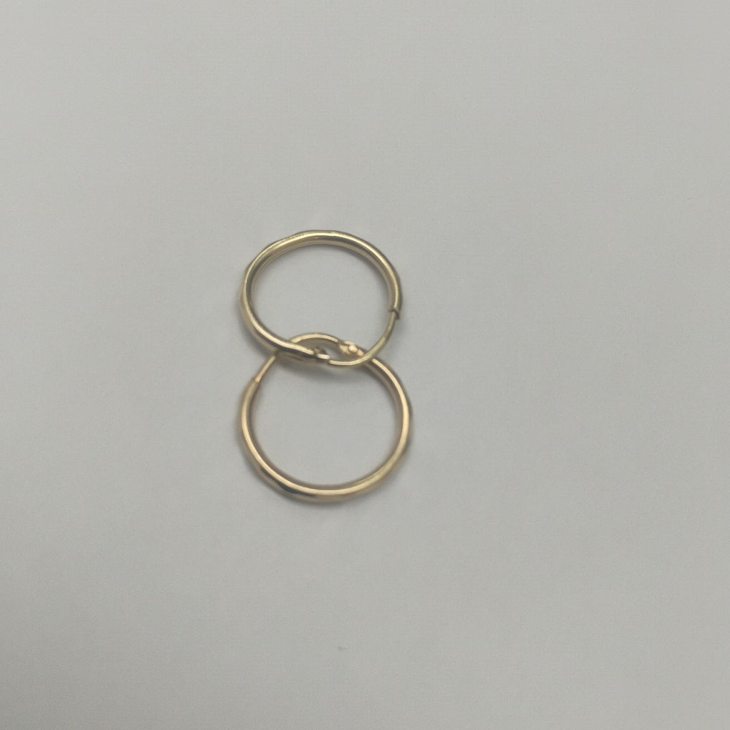 ARRACADAS PAR ORO 10 K 0.8 GRMS (SEMINUEVO)