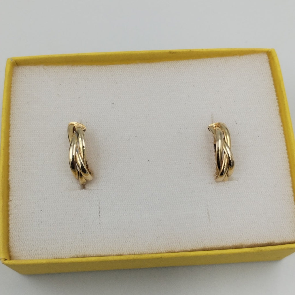 ARRACADAS PAR ORO 14 K 2 GRMS (SEMINUEVO)