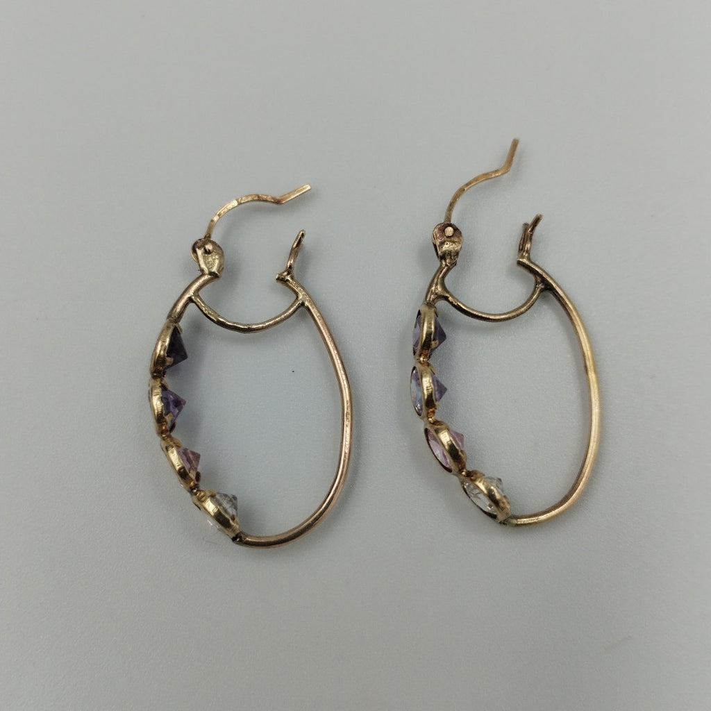ARRACADAS PAR ORO 10 K 3.3 GRMS (SEMINUEVO)