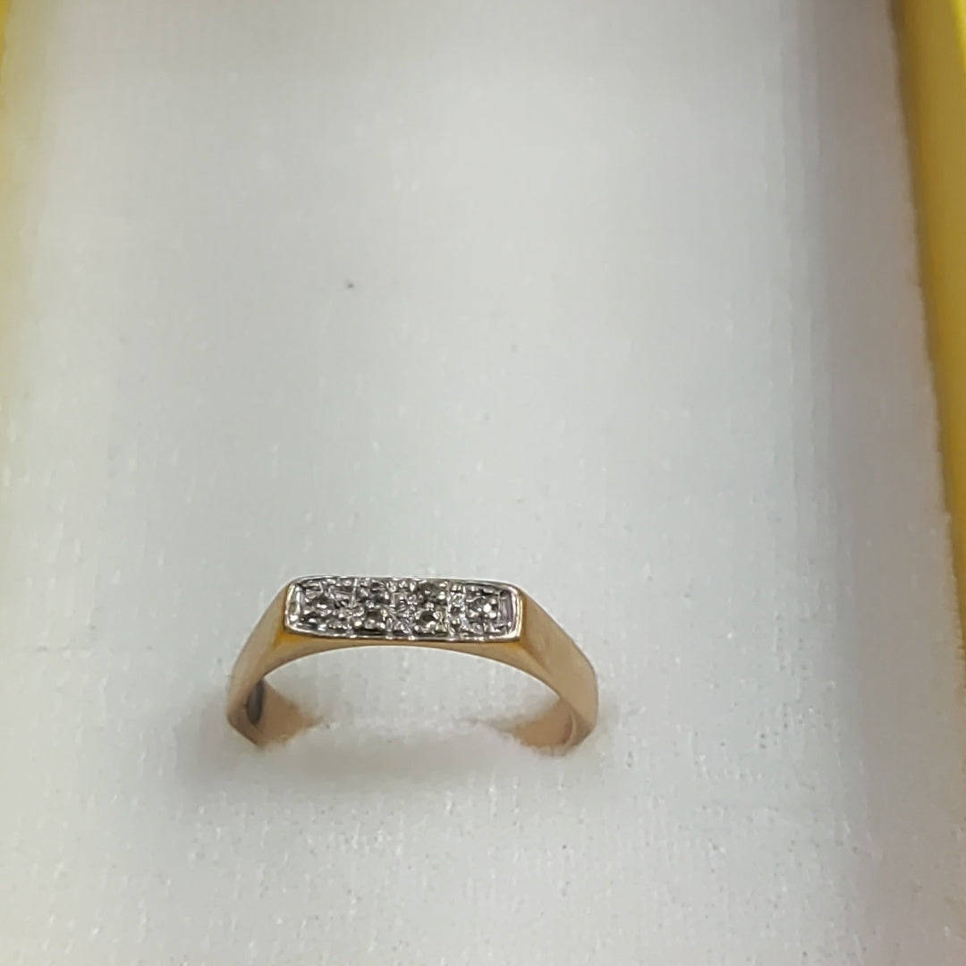 ANILLO ORO 14 K 2.8 GRMS (SEMINUEVO)