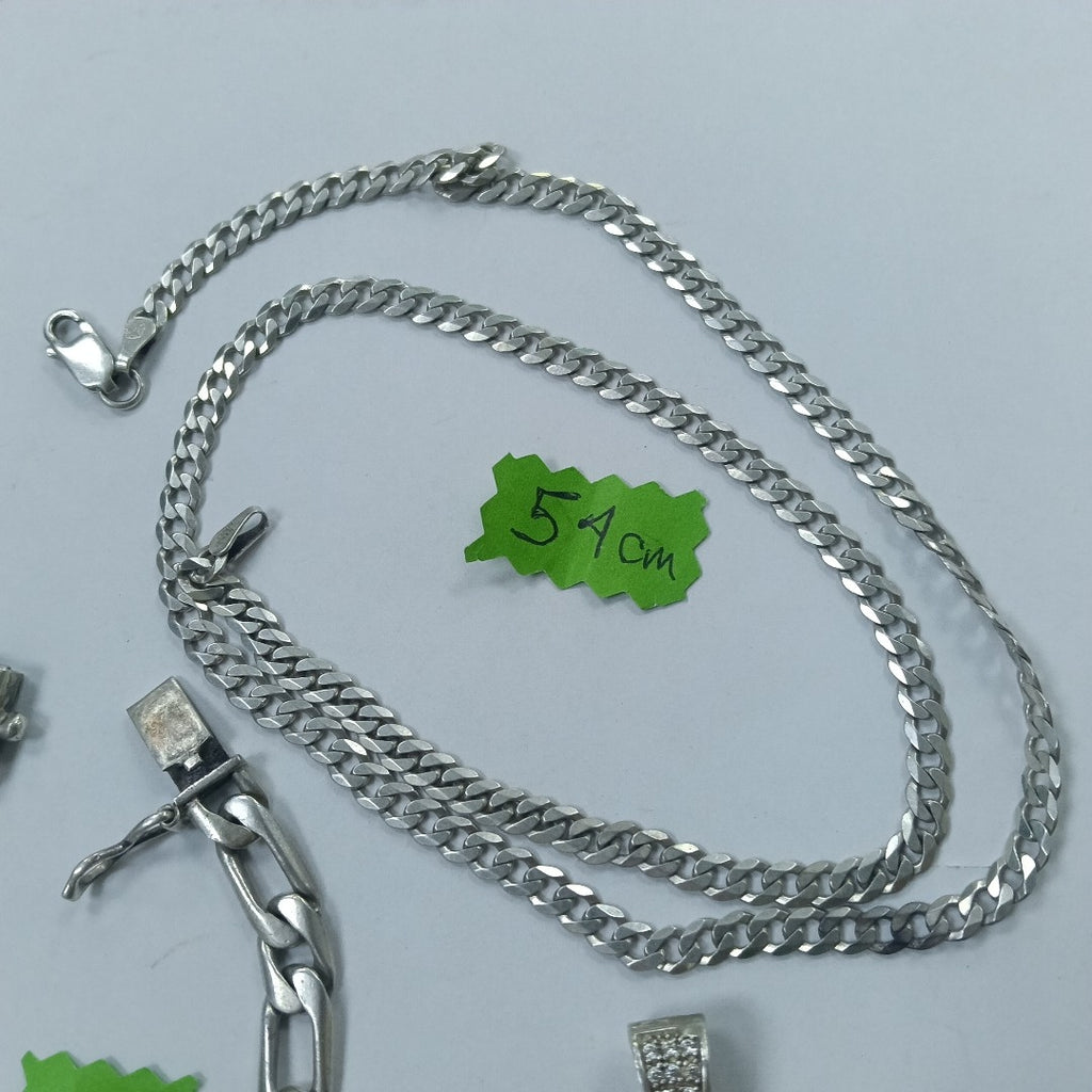 CADENA,DIJE,PULSERA PLATA 63,00 GRMS (SEMINUEVO)