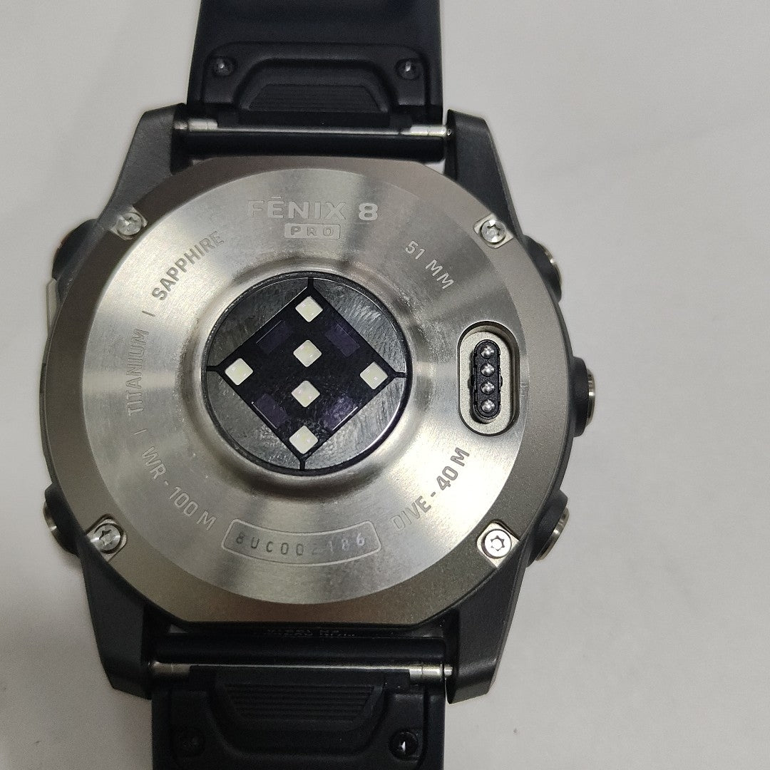 SMARTWATCH GARMIN FENIX 8 PRO AMOLED 51 MM GPS (SEMINUEVO)