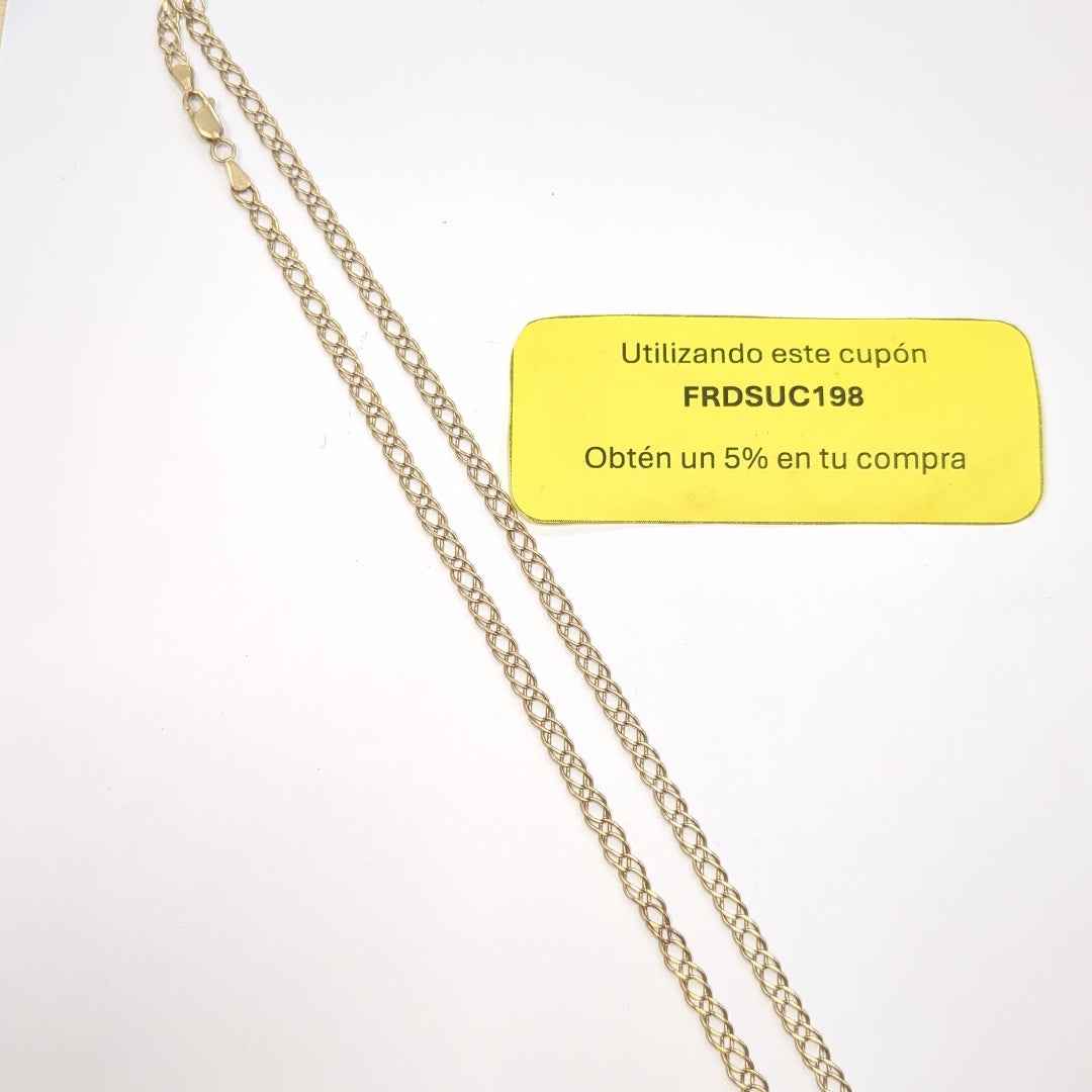 CADENA ORO 14 K 10 GRMS (SEMINUEVO)