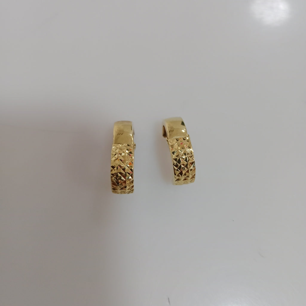 ARRACADAS PAR ORO 14 K 1,30 GRMS (SEMINUEVO)