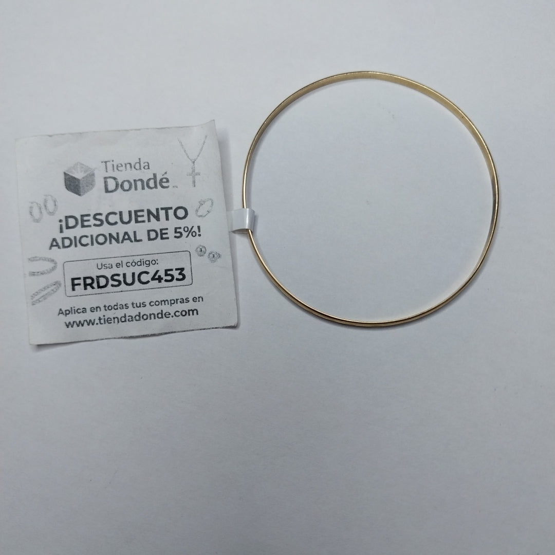 PULSERA RIGIDA ORO 14 K 5,00 GRMS (SEMINUEVO)