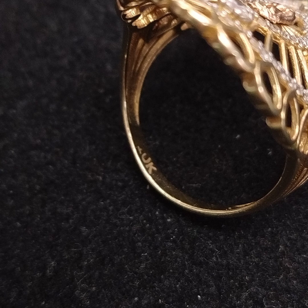 ANILLO ORO 10 K 4 GRMS (SEMINUEVO)
