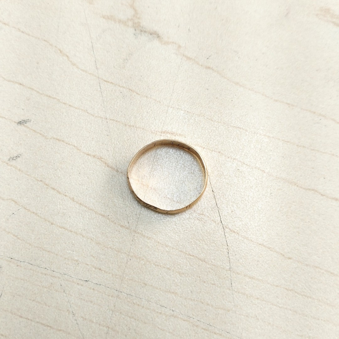 ARGOLLA ORO 10 K 1.4 GRMS (SEMINUEVO)
