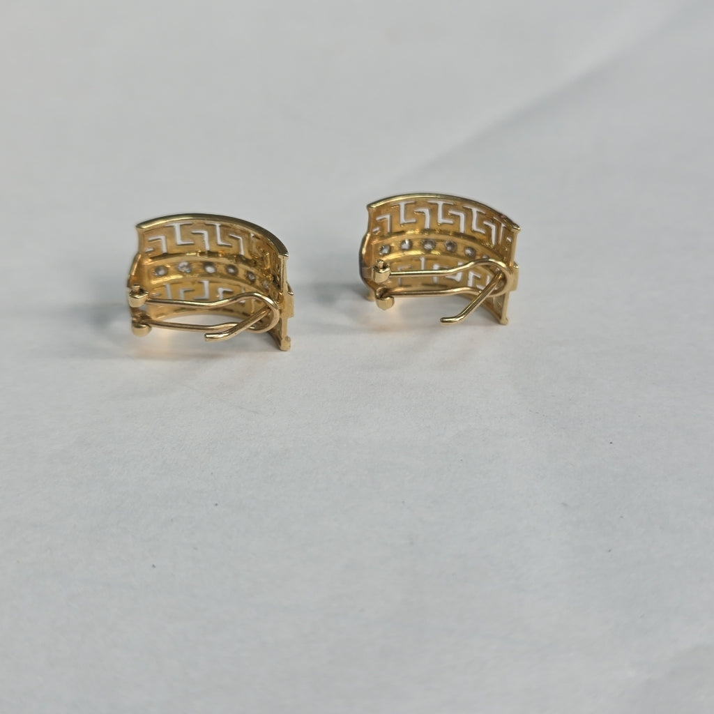ARETES PAR ORO 8 K 5.5 GRMS (SEMINUEVO)