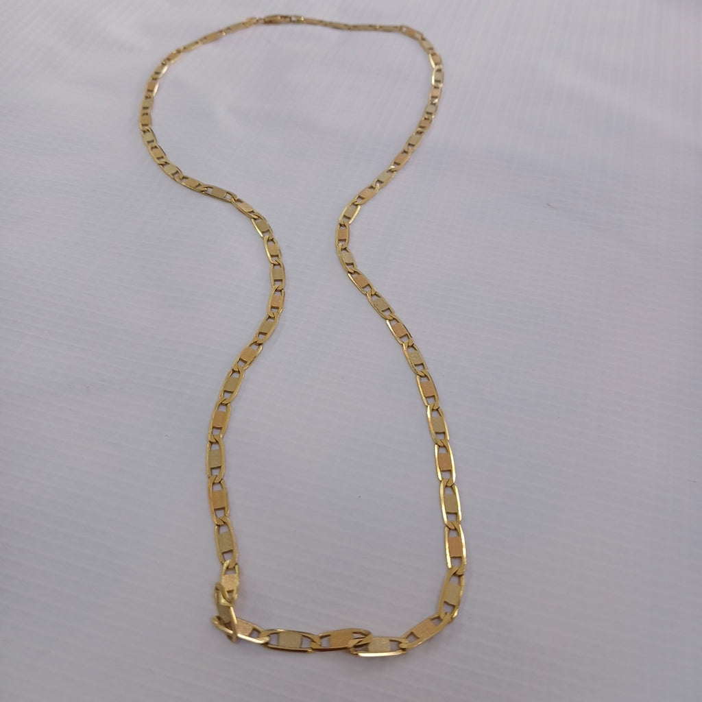 CADENA ORO, ORO COMBINADO 14 K 17.8 GRMS (SEMINUEVO)