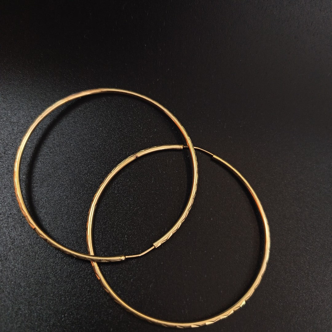 ARRACADAS PAR ORO 10 K 5.3 GRMS (SEMINUEVO)