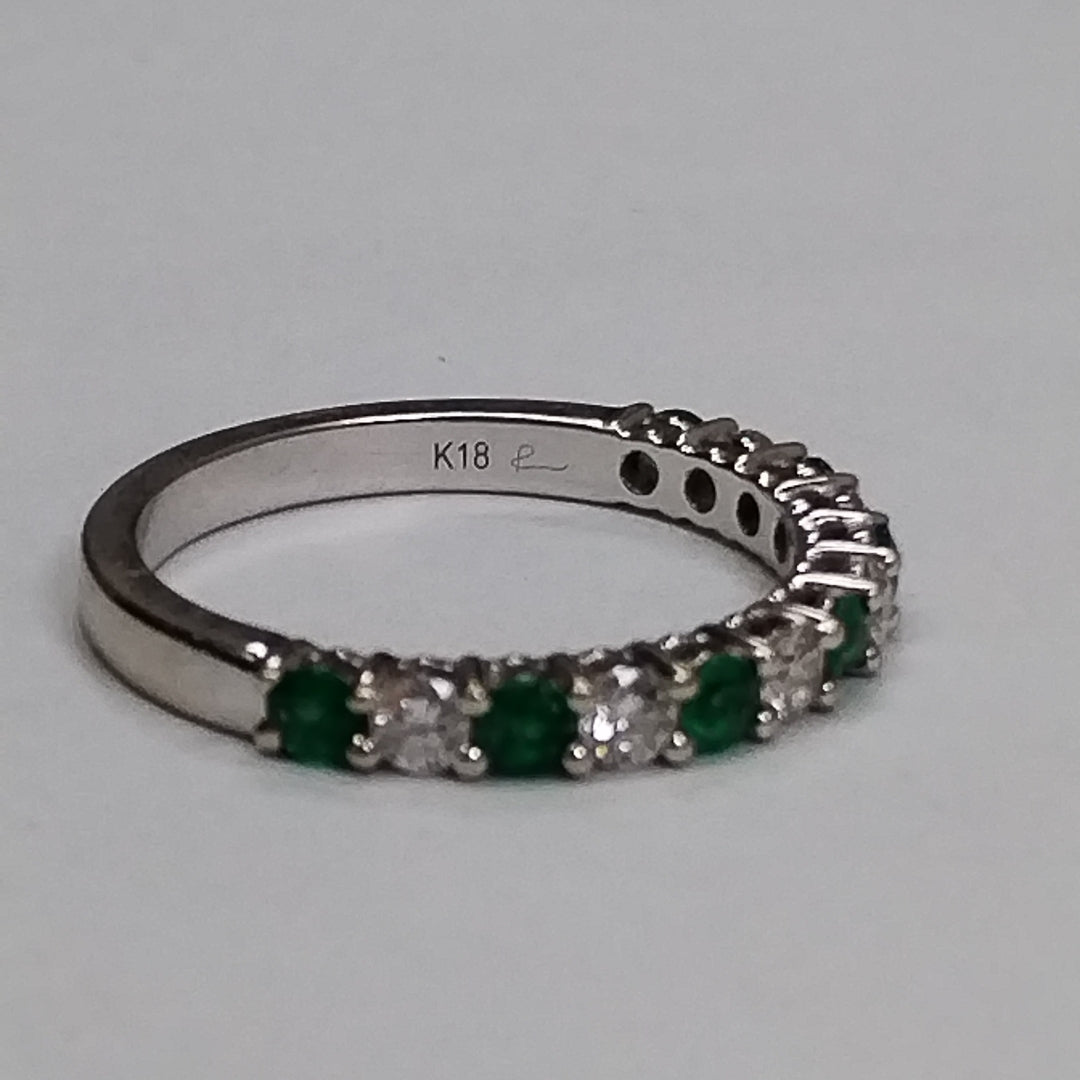 MEDIA CHURUMBELA ORO BLANCO 18 K 2.3 GRMS (SEMINUEVO)