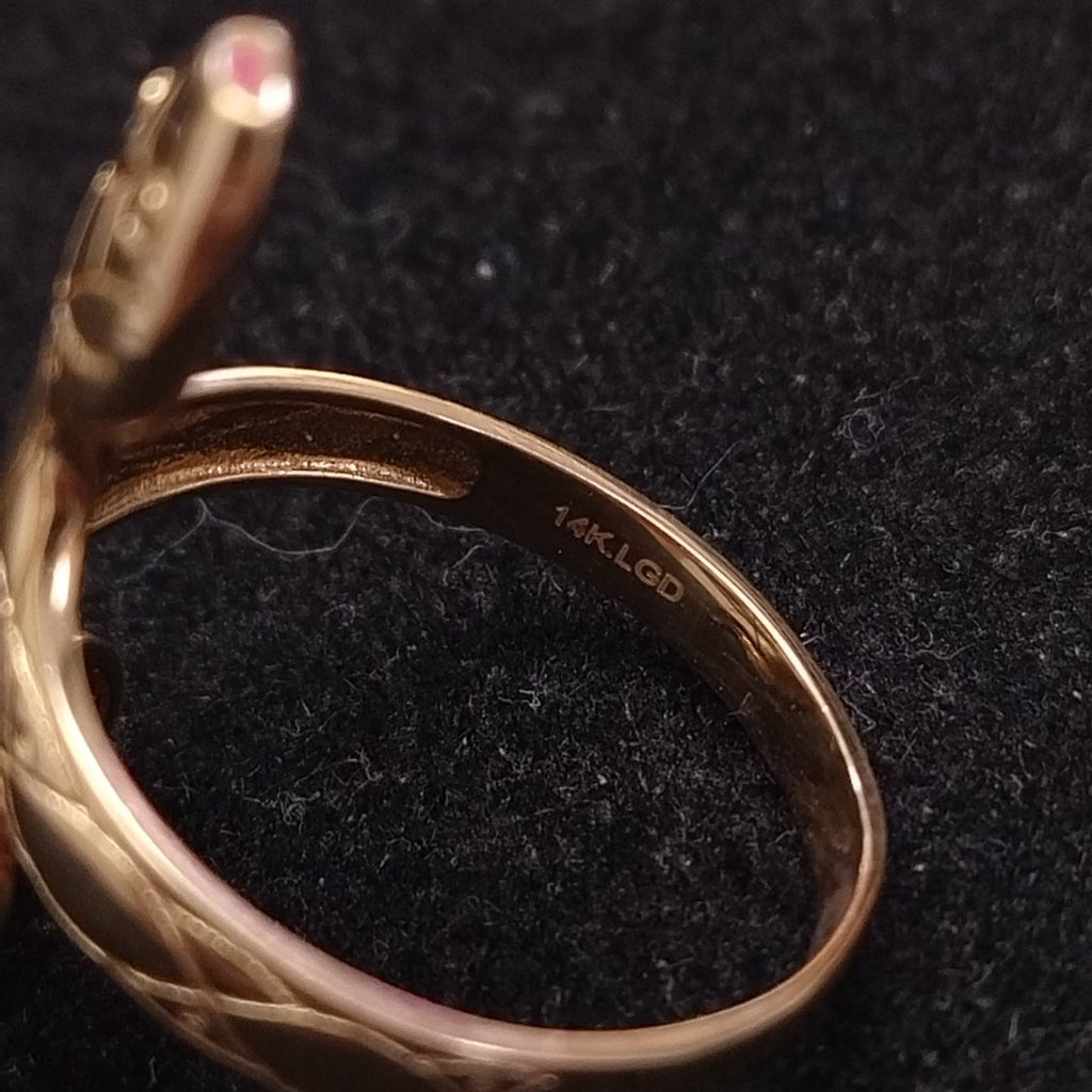 ANILLO ORO 14 K 2,90 GRMS (SEMINUEVO)