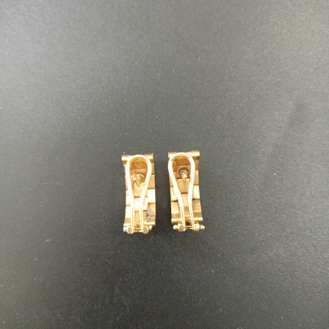 ARETES PAR ORO 14 K 11.7 GRMS (SEMINUEVO)