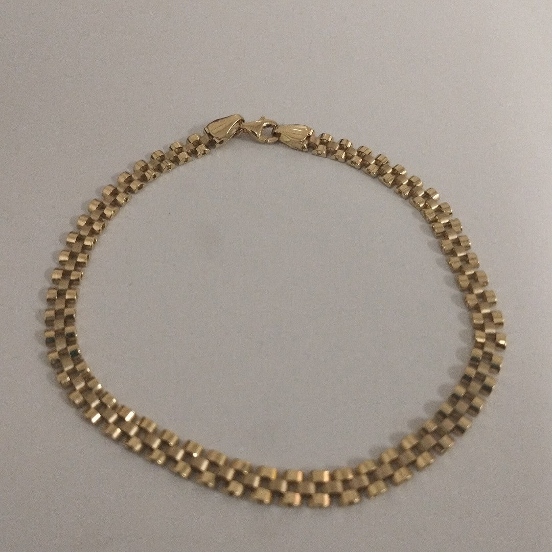 PULSERAS CABALLERO ORO 14K 6.4 (NUEVO)