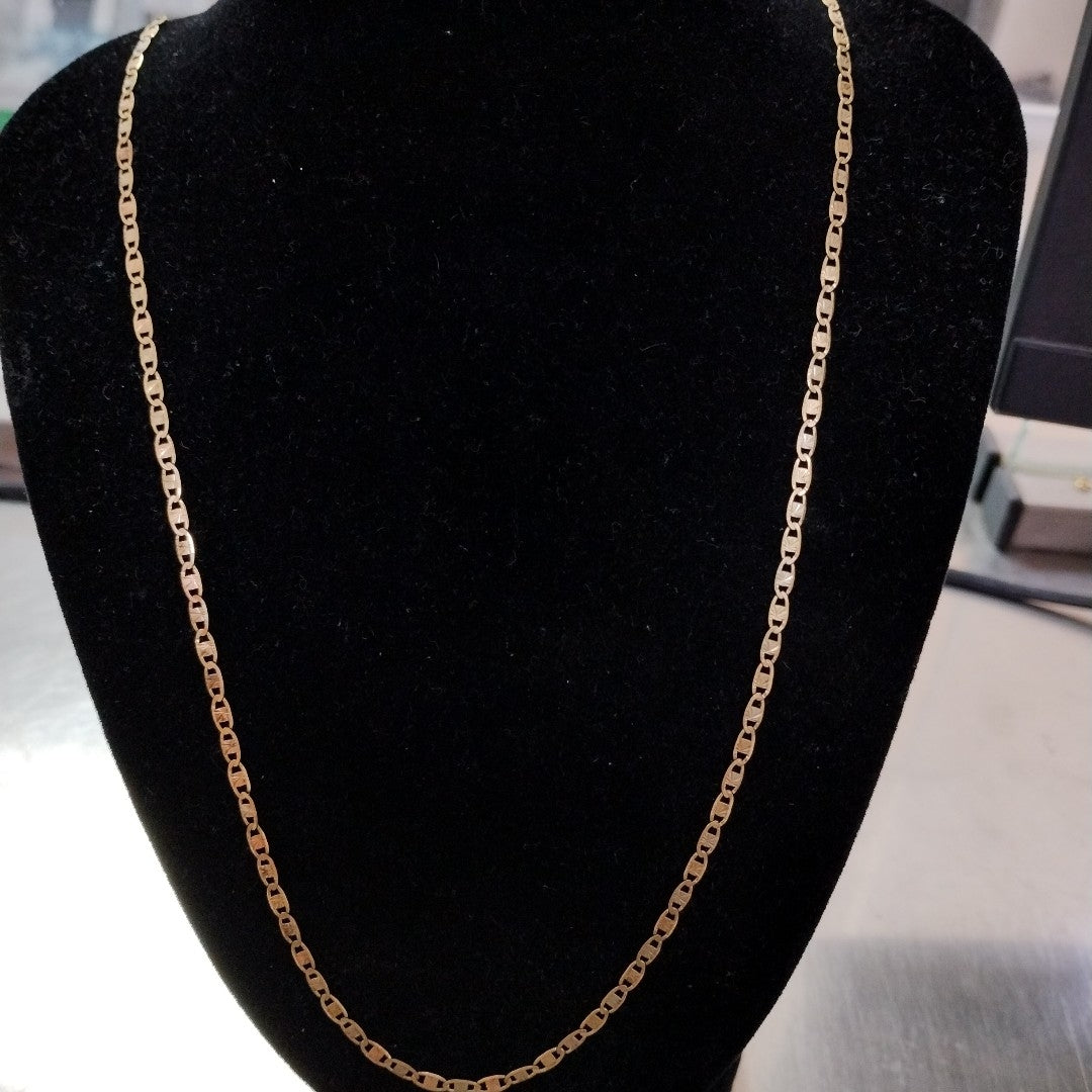 CADENA ORO COMBINADO 10 K 3.5 GRMS (SEMINUEVO)