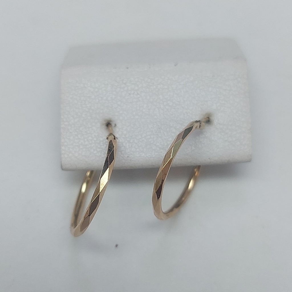 ARRACADAS PAR ORO 14 K 1,20 GRMS (SEMINUEVO)