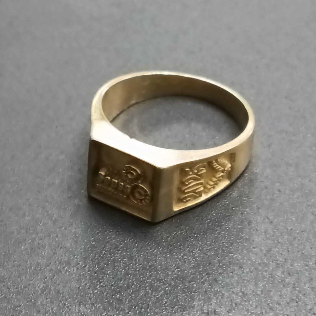 ANILLO ORO 14 K 8.1 GRMS (SEMINUEVO)